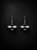 Moonlit Honey Bee Earrings