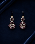 Swarovski Crystal Pearl Rosette Earrings