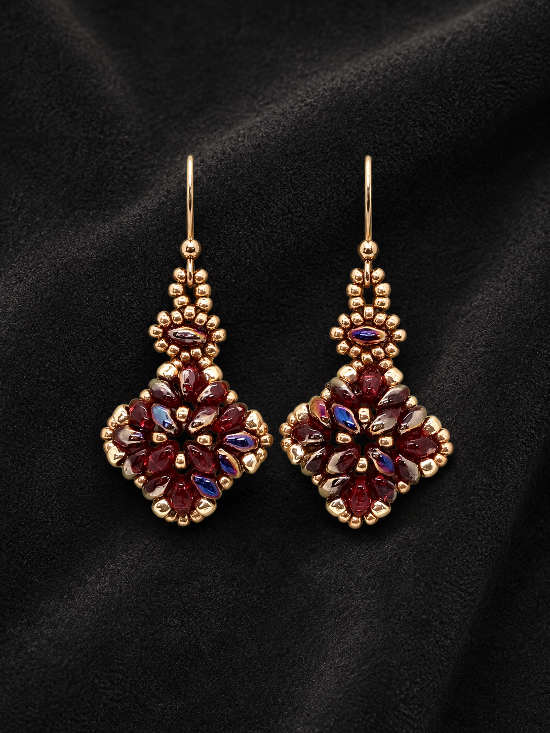Ruby Rainbow Earrings
