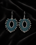 Turquoise Leaf Earrings