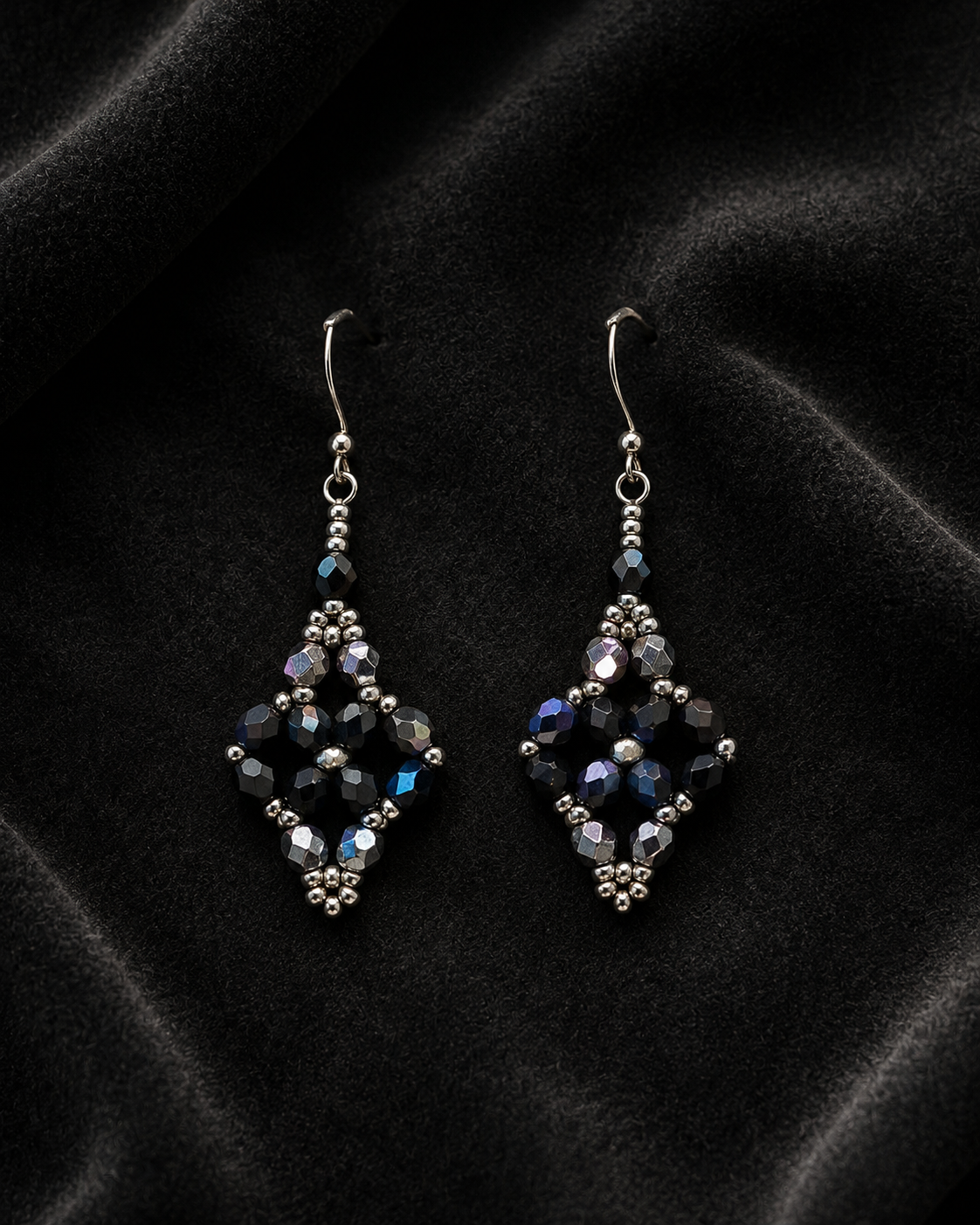 Midnight Iridescence Earrings