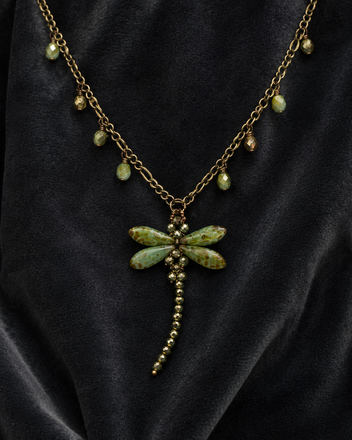 Woodland Dragonfly Necklace