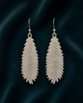 Crystal Rainbow Feather Earrings