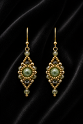 Moss Halo Earrings