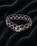 Mauve Blossom Bracelet