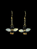 Honey Bee Dangle Earrings