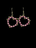Pink Heart Earrings