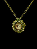 Swarovski Crystal Golden Shadow Pendant